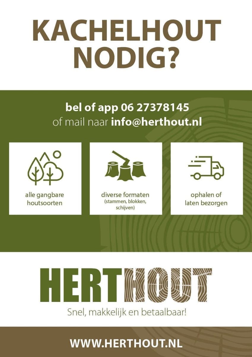 Haardhout van herthout — foto 4